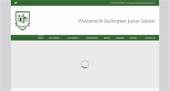 Desktop Screenshot of burlingtonjuniorschool.org