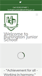 Mobile Screenshot of burlingtonjuniorschool.org